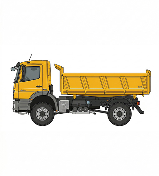 Mercedes Axor 4x4